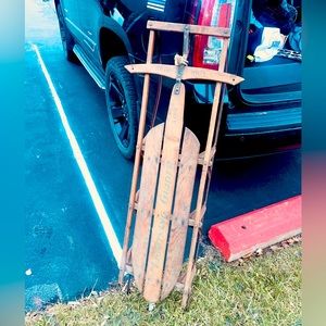 Vintage  Lightning Guider Snow Sled